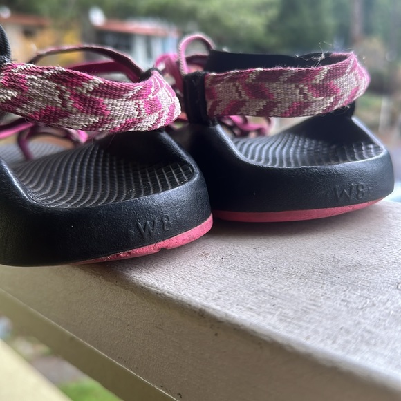 Chaco’s ZX3 triple strap toe loop hiking sandal womens size 8 - Picture 3 of 3